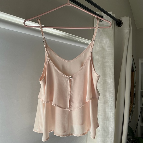 Lush light pink crop tank top - Picture 3 of 6